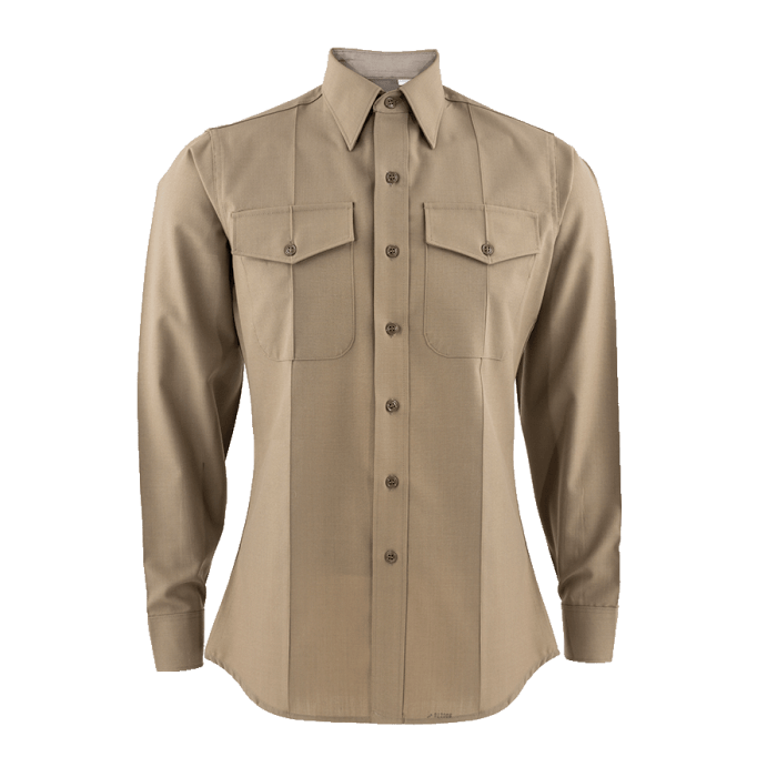 Mens khaki dress shirt