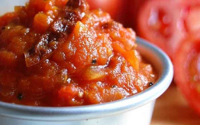 Chutney tomato indian south basic but get