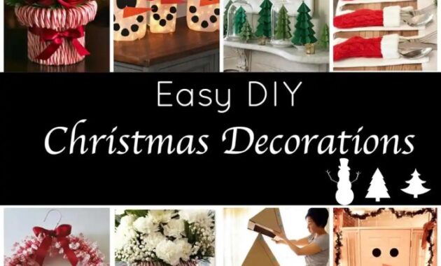 How to make decoration for christmas