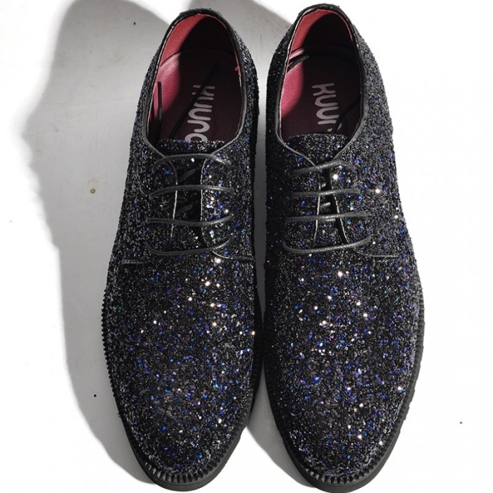 Sparkle dress shoes mens