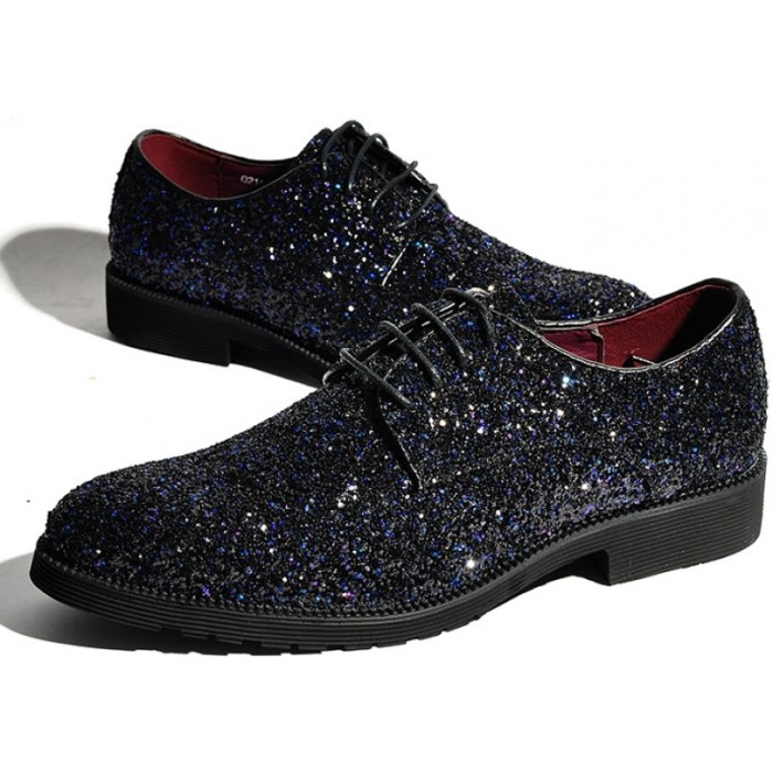 Sparkle dress shoes mens