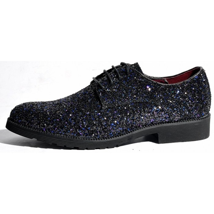 Shoes bling loafers pointed flats mocassin chaussure loafer sequin