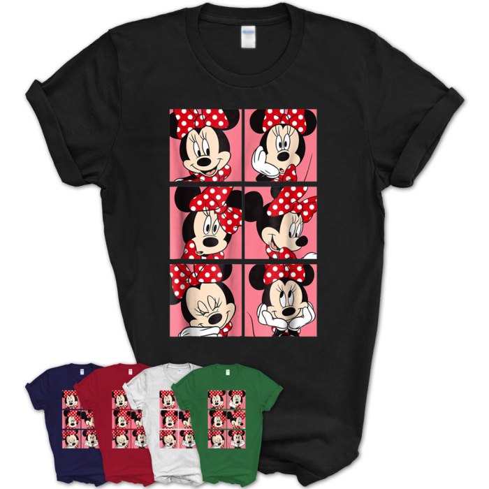 Minnie shirt mouse red girls walmart tee toddlers me