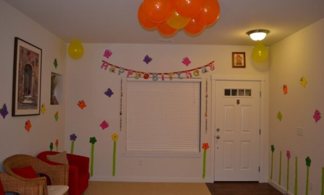 How to decorate a room for a party