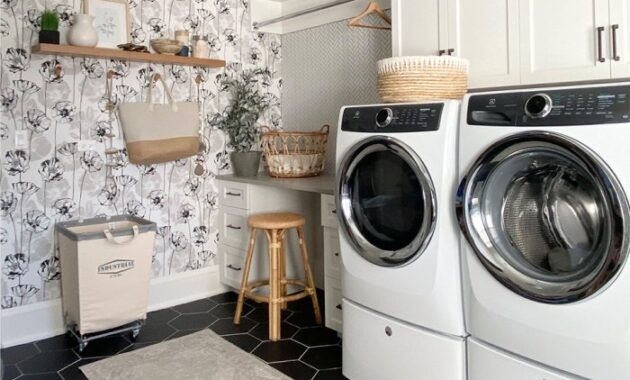 How can i decorate my laundry room