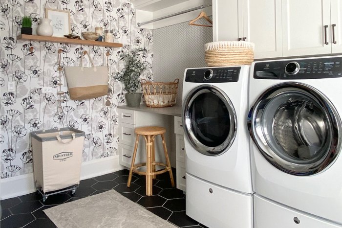 How can i decorate my laundry room