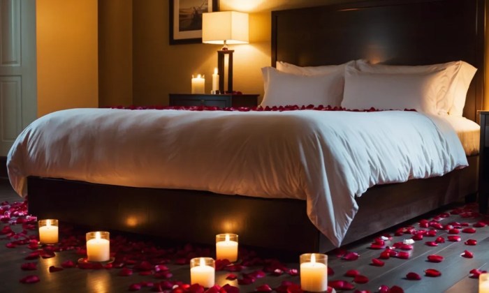 How to decorate room romantically