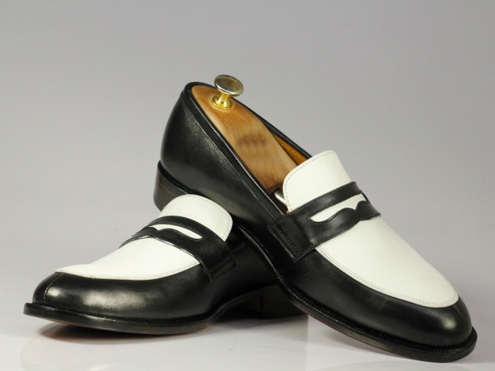 Mens penny loafer dress shoes