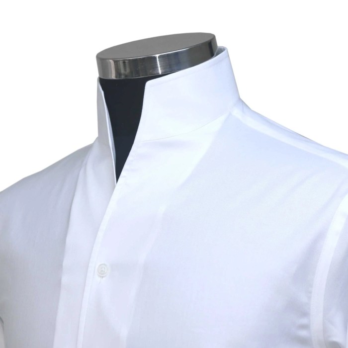 Men's big collar dress shirts