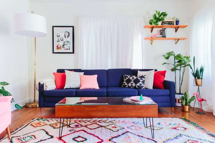 How to decorate simple living room