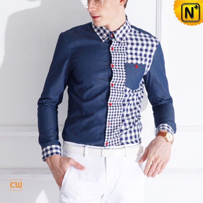 Men's white designer dress shirts