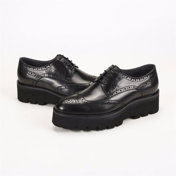 Platform dress shoes for men