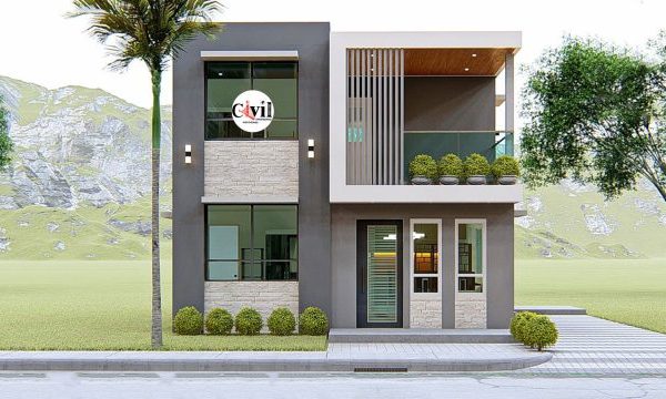 Desain rumah minimalis 2 lantai sederhana interior