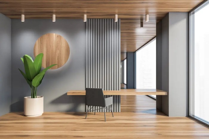 Gambar desain interior kantor minimalis