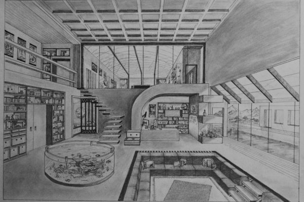 Perspective interior drawing drawings getdrawings